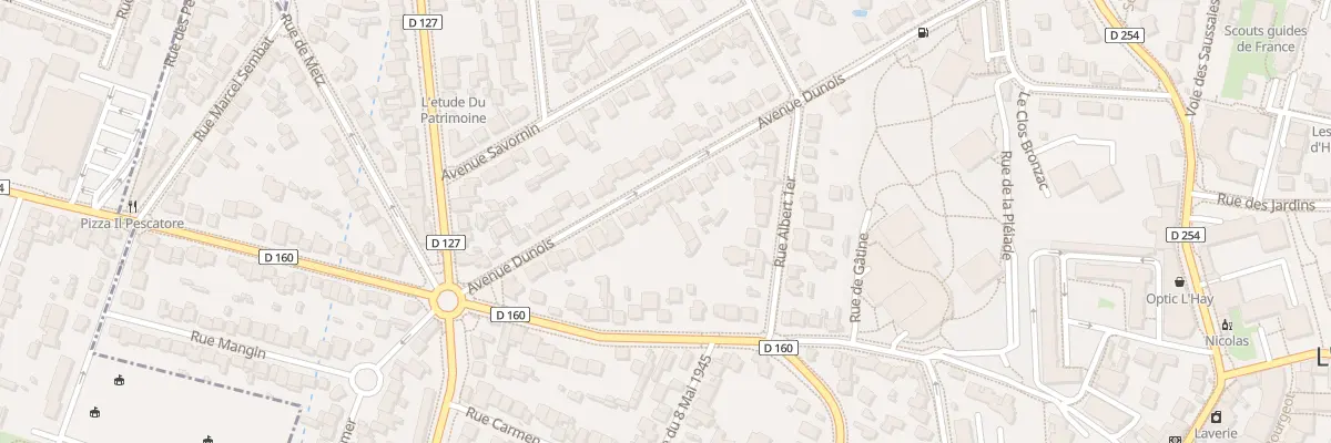Plan du 25 Av Dunois à L’Haÿ-les-Roses