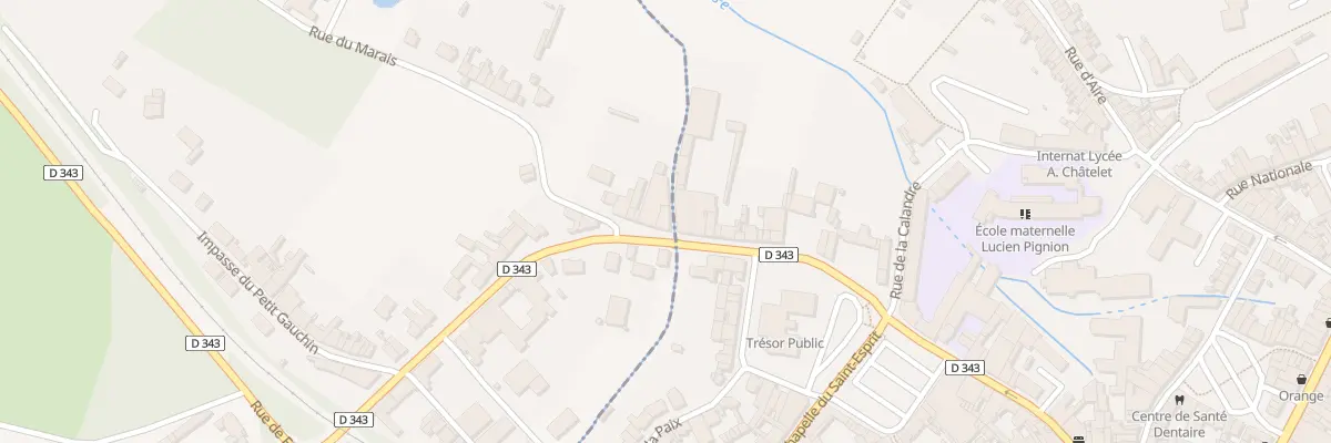 Plan du 365 Rue de Fruges à Gauchin-Verloingt