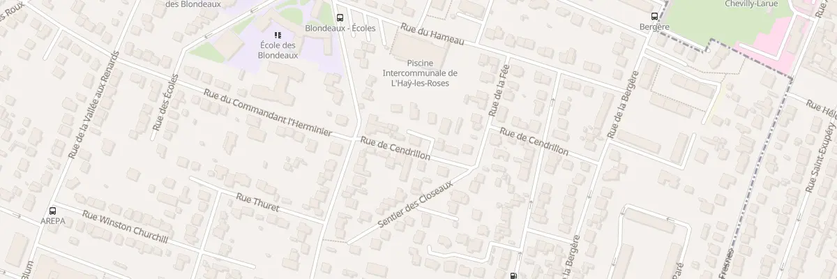 Plan du 1 Vla Cendrillon à L’Haÿ-les-Roses