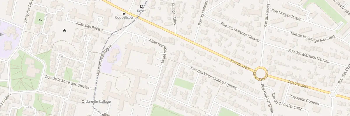 Plan du 34 Rue des 24 Arpents à Sainte-Geneviève-des-Bois