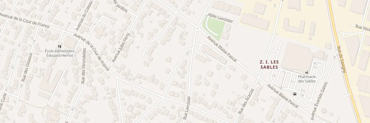 Plan du 96 Rue Lavoisier à Morangis