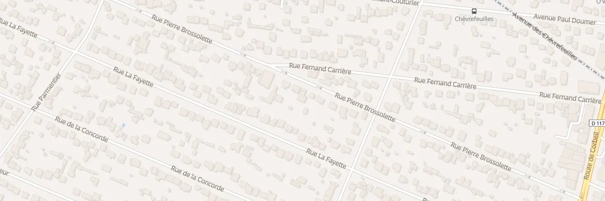 Plan du 84 Rue Pierre Brossolette à Sainte-Geneviève-des-Bois