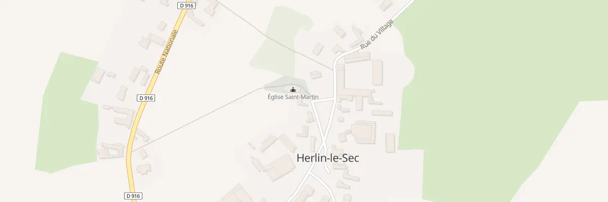 Plan du 17 Rue du Village à Herlin-le-Sec