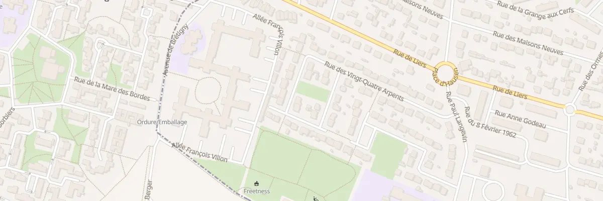 Plan du 29 Rue des 24 Arpents à Sainte-Geneviève-des-Bois