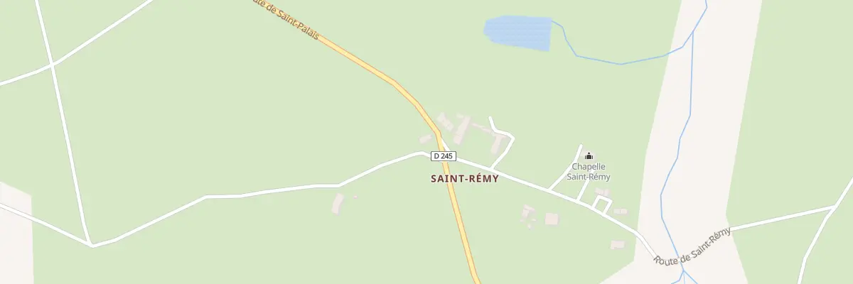 Plan du 11 Saint Remy à Saint-Sauvier