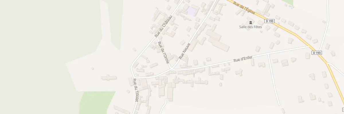 Plan du 1 Rue Neuve à Chaussoy-Epagny