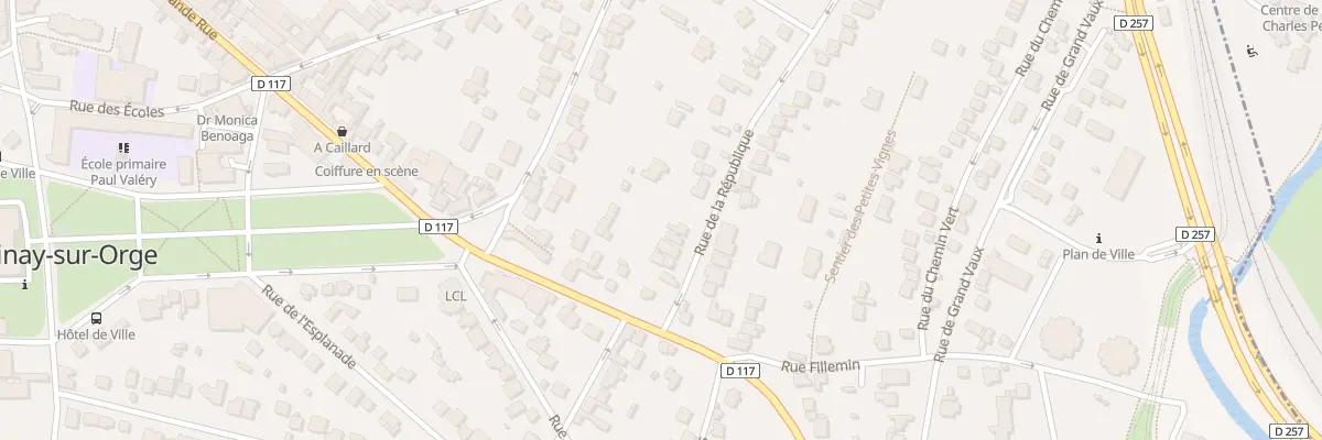 Plan du 11 Rue de la Republique à Épinay-sur-Orge