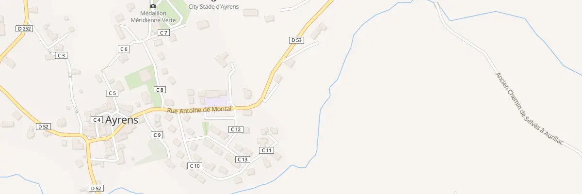 Plan du 6053 Le Bourg à Ayrens