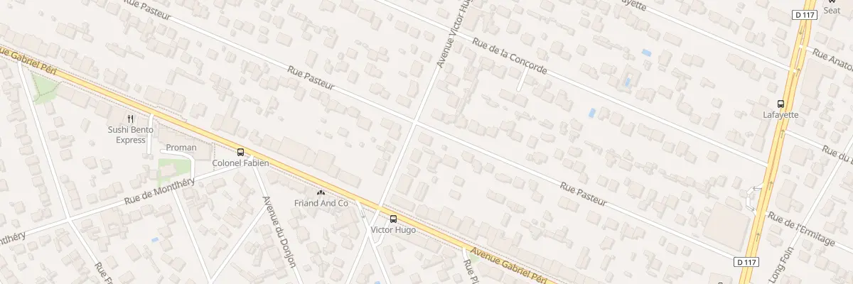 Plan du 144 Rue Pasteur à Sainte-Geneviève-des-Bois