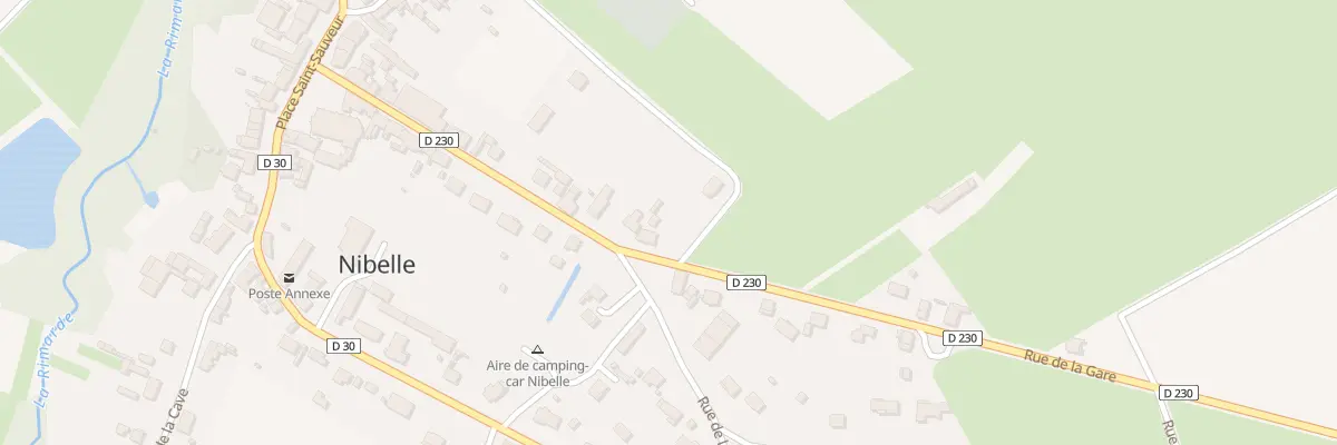 Plan du 24 Rue de la Gare à Nibelle