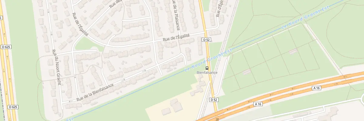 Plan du 7 Rue de la Bienfaisance à Dunkerque
