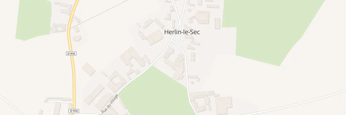 Plan du 4 Rue du Village à Herlin-le-Sec