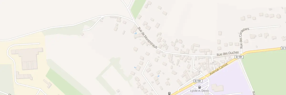 Plan du 15 Rue de Montmirault à Cerny