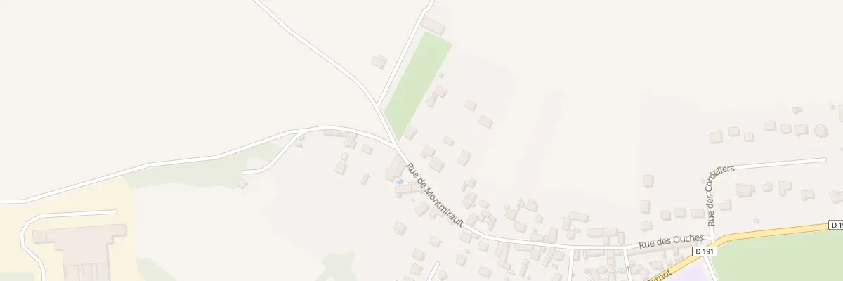 Plan du 24T Rue de Montmirault à Cerny