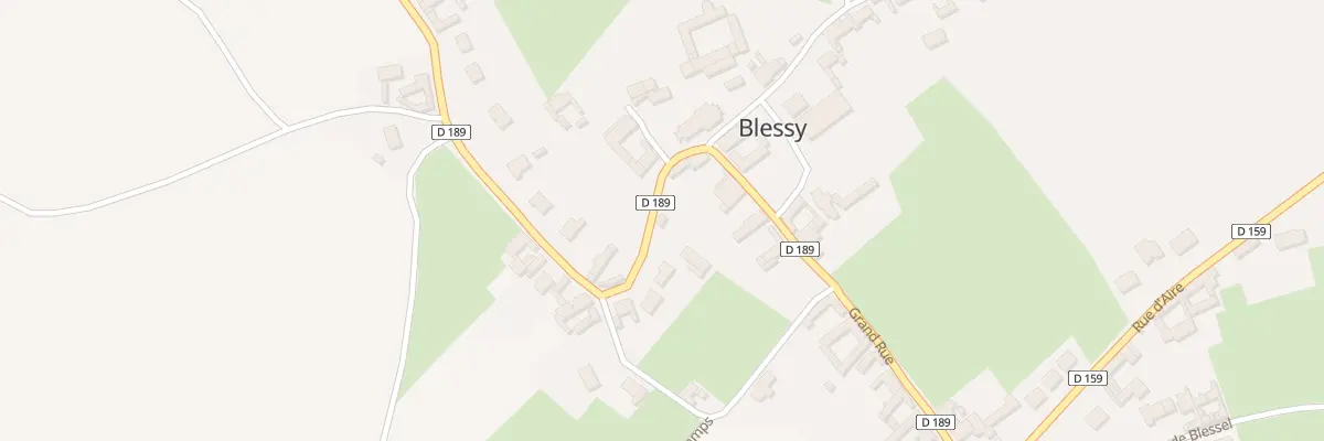 Plan du 35 Rue de Marthes à Blessy