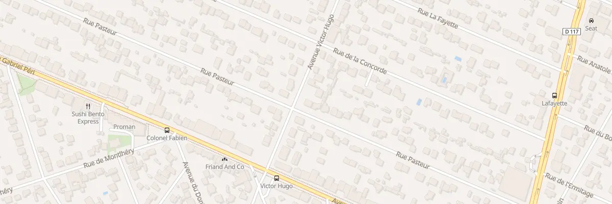 Plan du 137 Rue Pasteur à Sainte-Geneviève-des-Bois