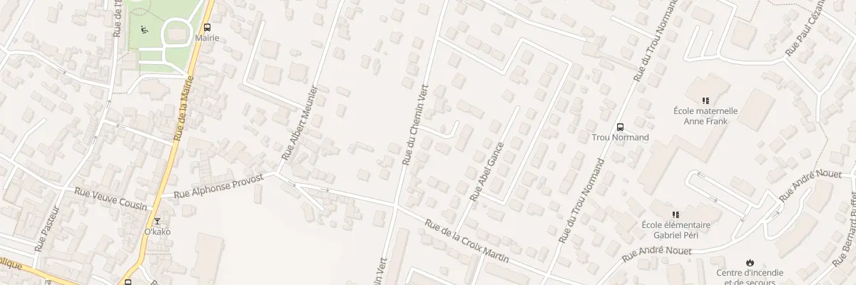 Plan du 30 Rue du Chemin Vert à Domont