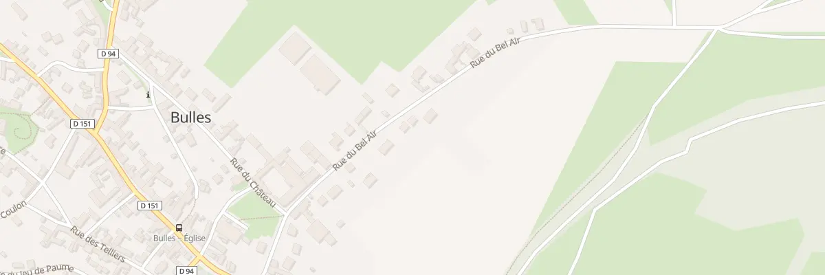 Plan du 10B Rue du Bel Air à Bulles