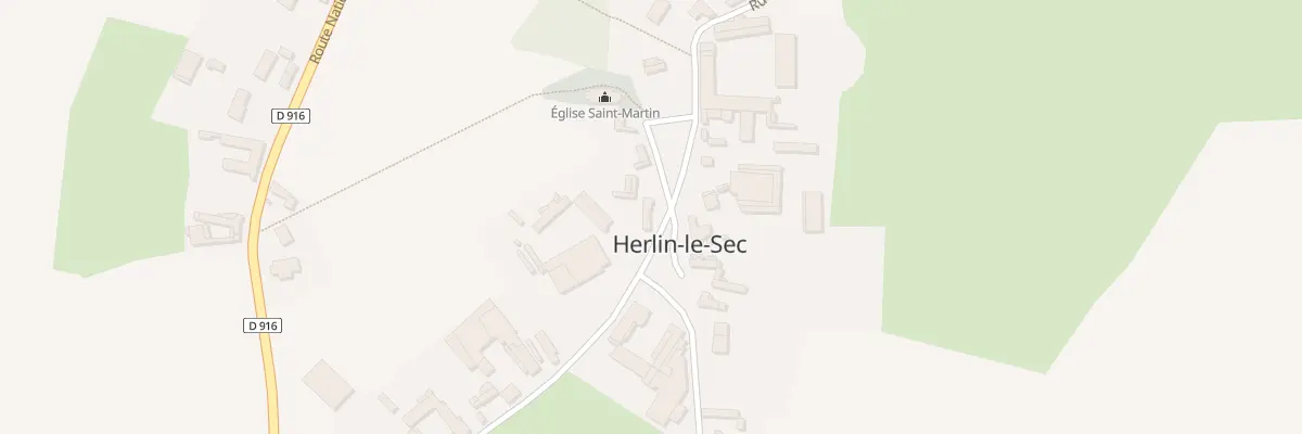 Plan du 11 Rue du Village à Herlin-le-Sec