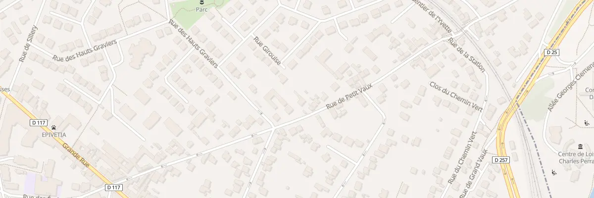Plan du 61 Rue de Petit Vaux à Épinay-sur-Orge