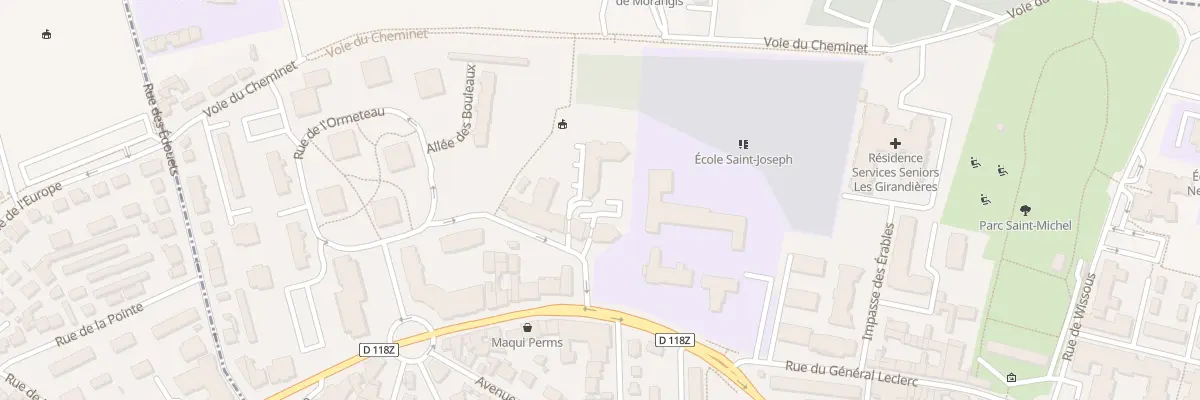 Plan du 6 Rue des Cèdres à Morangis