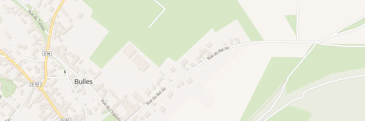Plan du 15 Rue du Bel Air à Bulles