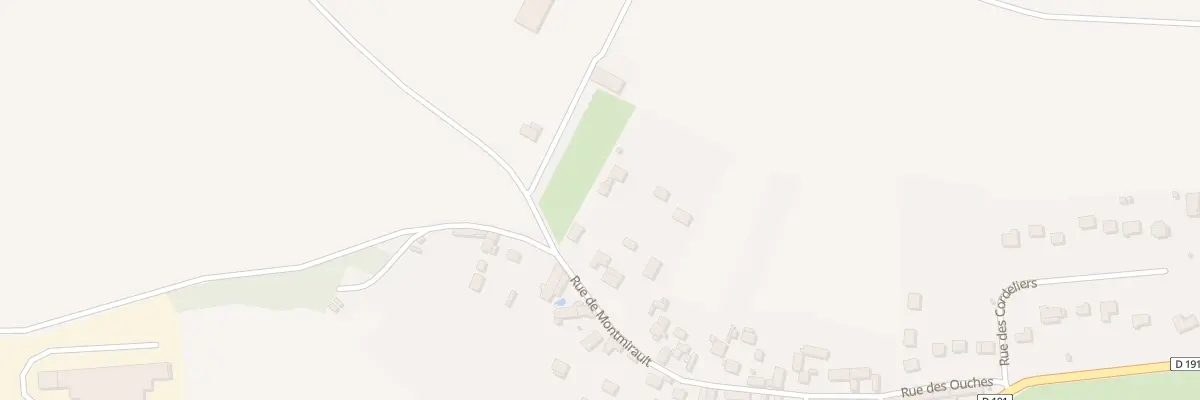 Plan du 26 Rue de Montmirault à Cerny