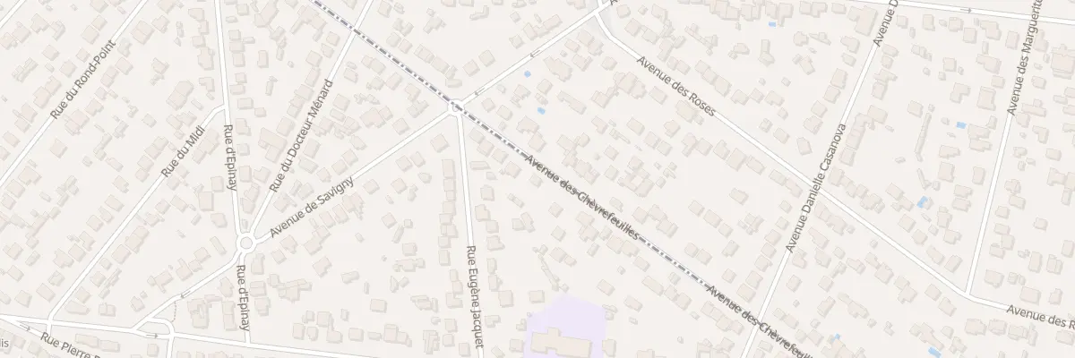 Plan du 57B Av des Chèvrefeuilles à Sainte-Geneviève-des-Bois
