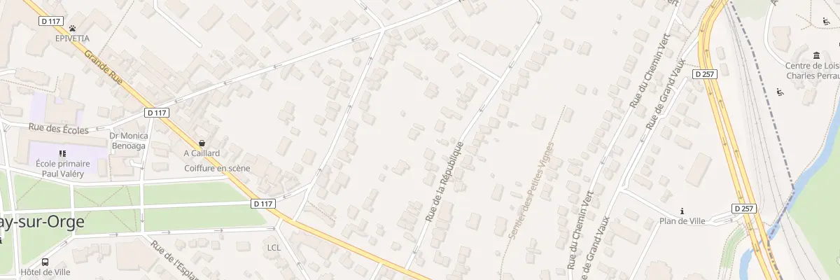 Plan du 21 Rue de la Republique à Épinay-sur-Orge