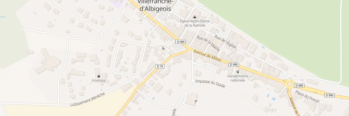 Plan du 9 Av de Mouzieys à Villefranche-d’Albigeois