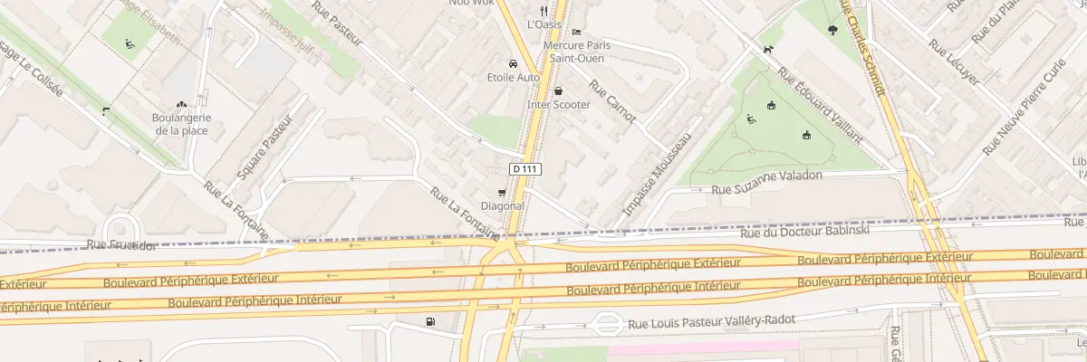 Plan du 135 Av Gabriel Péri à Saint-Ouen-sur-Seine