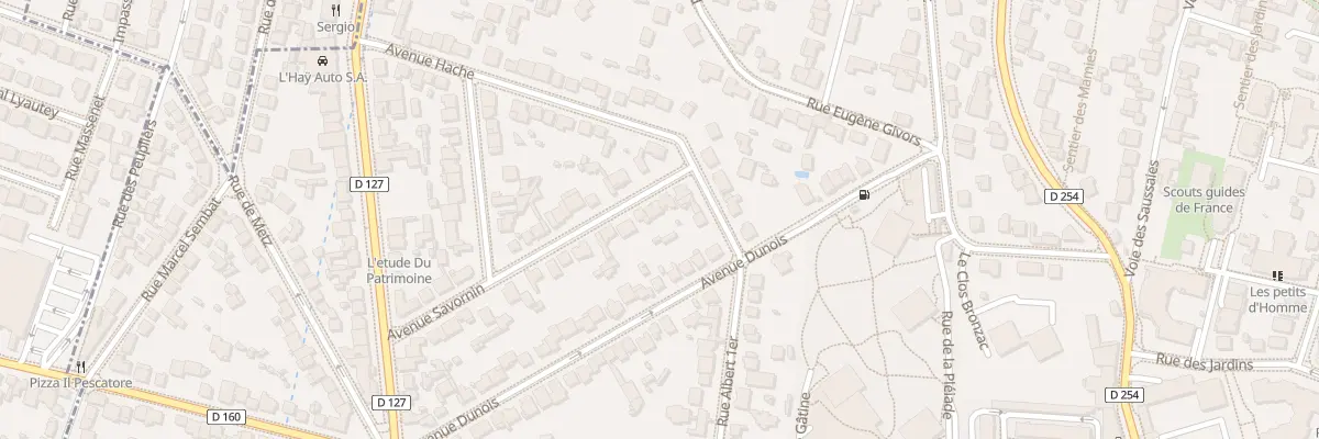 Plan du 5 Rue Savornin à L’Haÿ-les-Roses