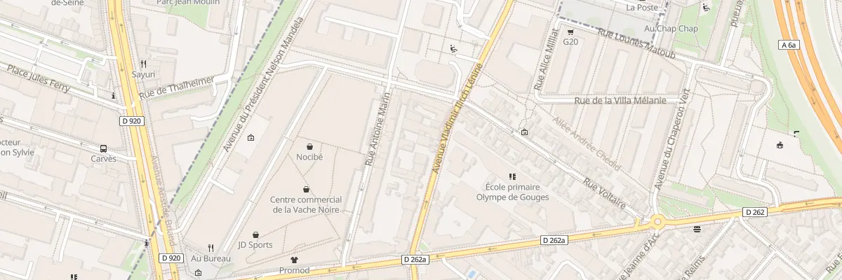 Plan du 47 Av Vladimir Illitch Lenine à Arcueil