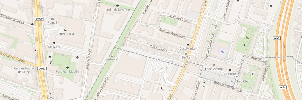Plan du 19 Rue Foubert à Gentilly