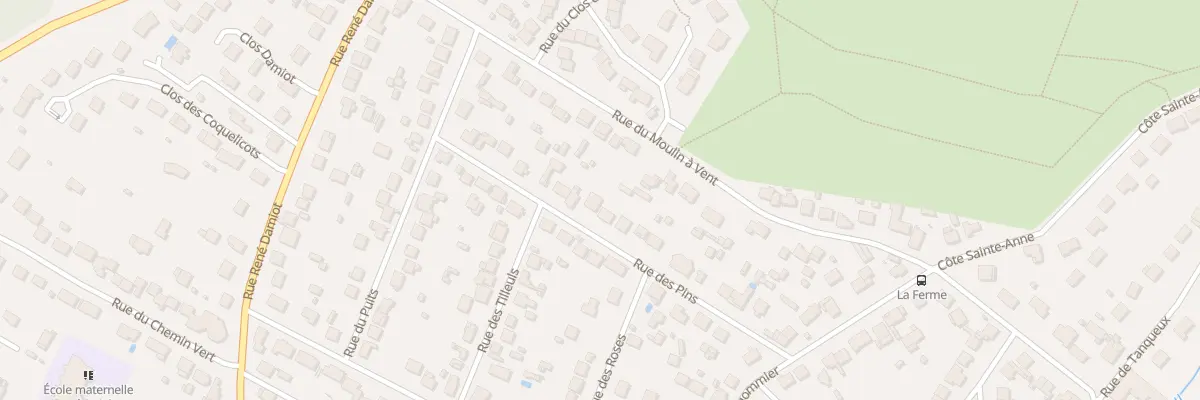 Plan du 18 Rue des Pins à Cerny