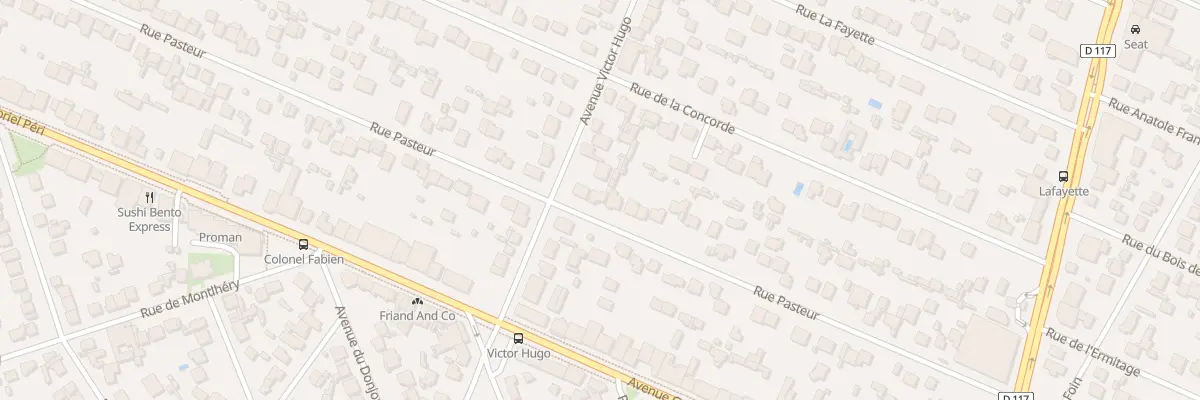Plan du 139 Rue Pasteur à Sainte-Geneviève-des-Bois