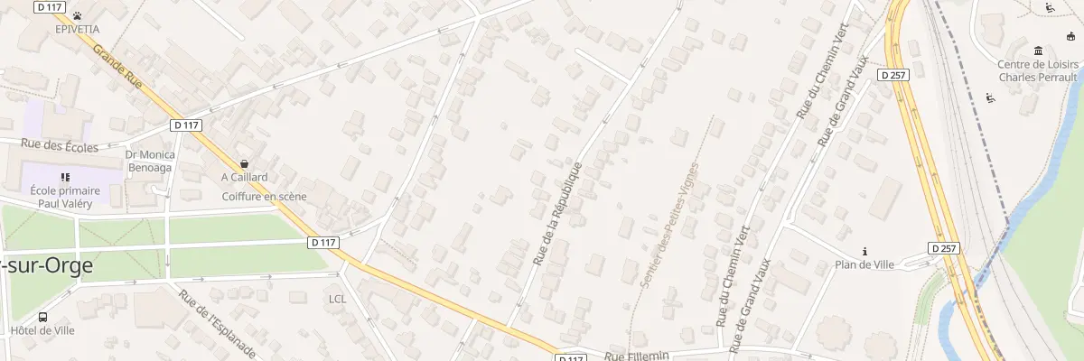 Plan du 19 Rue de la Republique à Épinay-sur-Orge