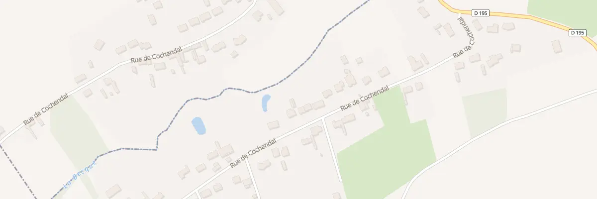 Plan du 320 Rue de Cochendal à Roquetoire