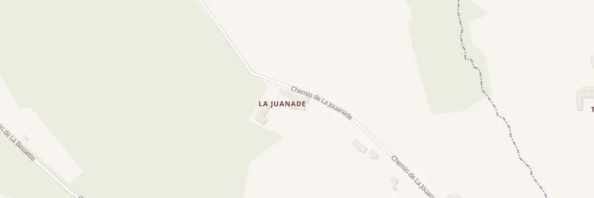 Plan du 329 Che de La Jouanade à Saint-Julien-Gaulène