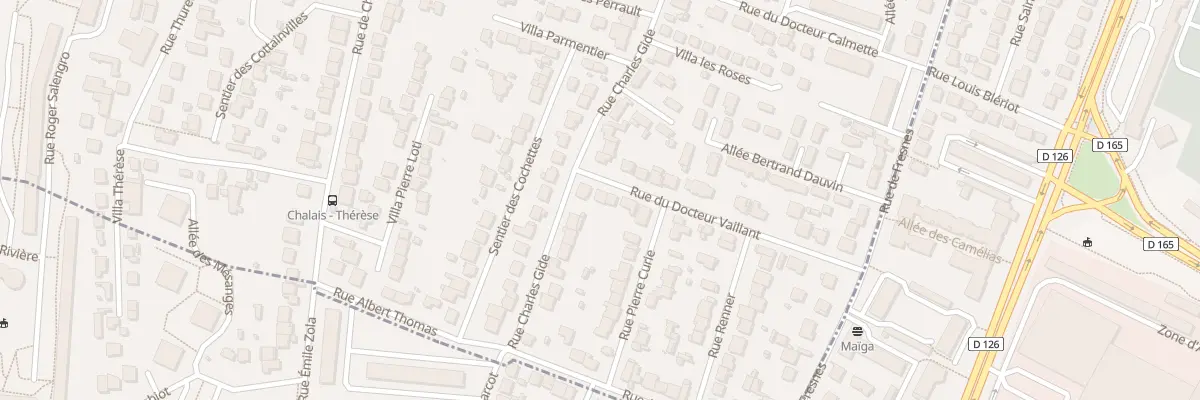 Plan du 33 Rue Doct Vaillant à L’Haÿ-les-Roses