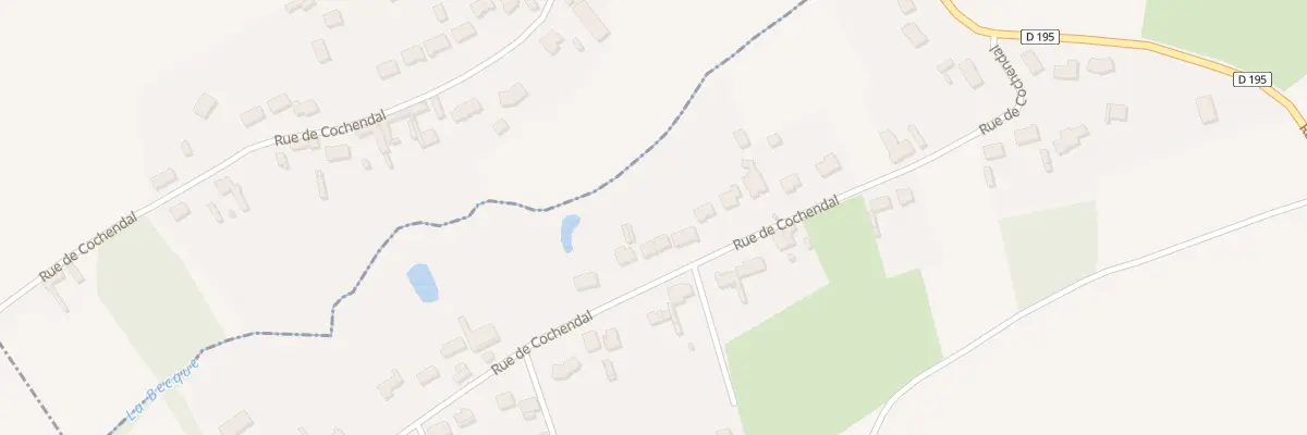 Plan du 310 Rue de Cochendal à Roquetoire