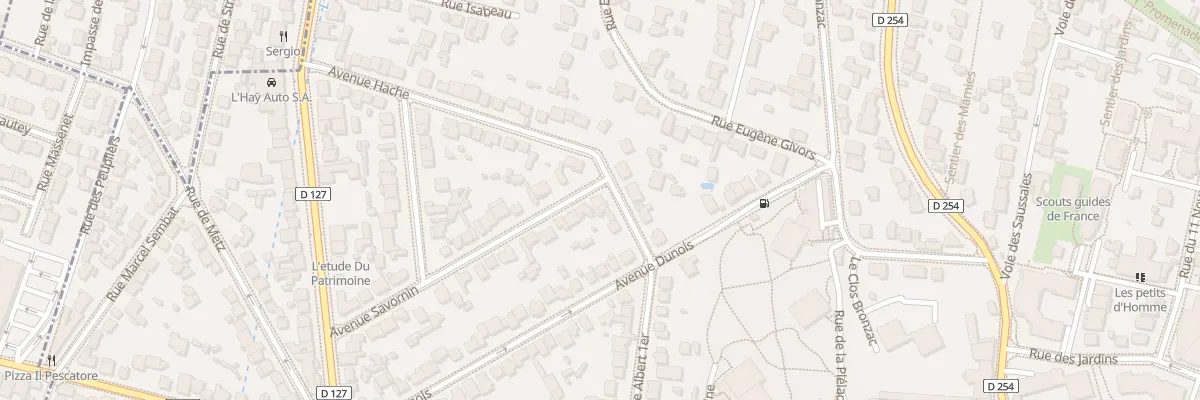 Plan du 1 Rue Savornin à L’Haÿ-les-Roses