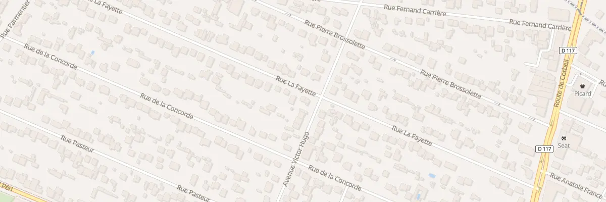 Plan du 136 Rue la Fayette à Sainte-Geneviève-des-Bois