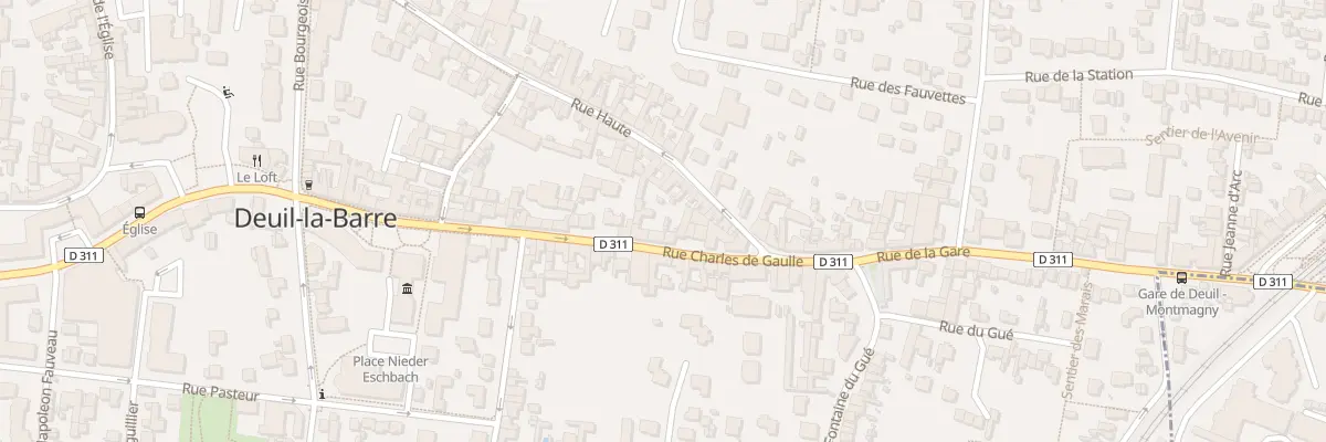 Plan du 57B Rue Charles de Gaulle à Deuil-la-Barre