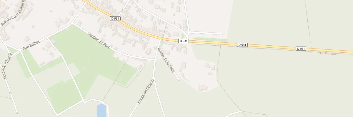 Plan du 3 Rue du Général de Gaulle à La Neuville-en-Hez