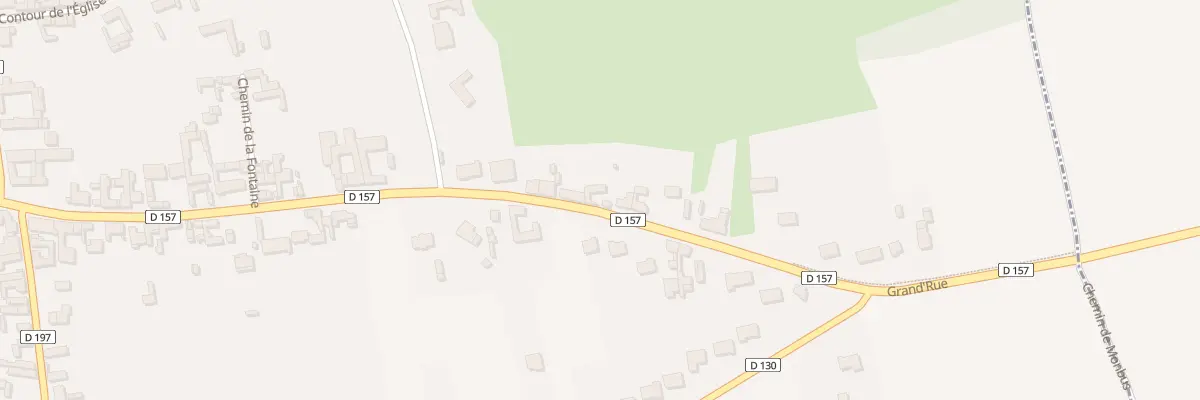 Plan du 380 Rue Principale à Mametz