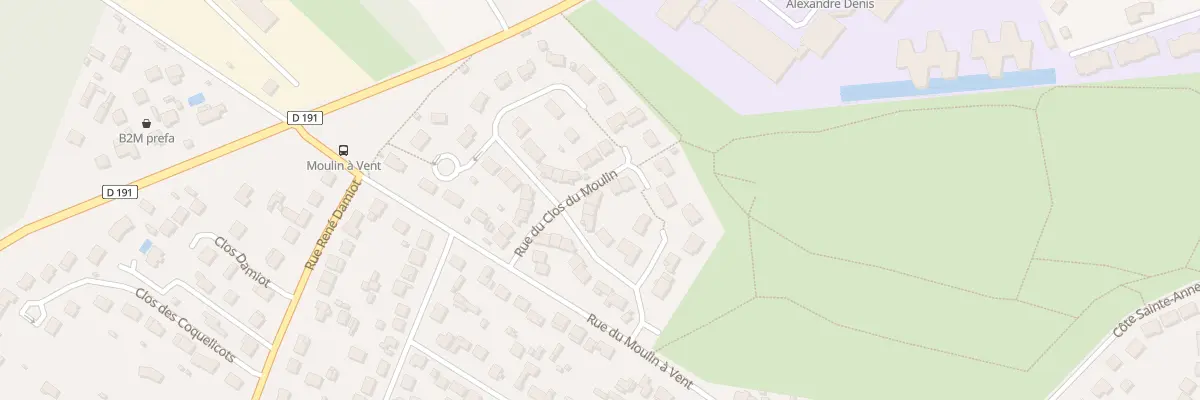 Plan du 19 Rue du Clos du Moulin à Cerny