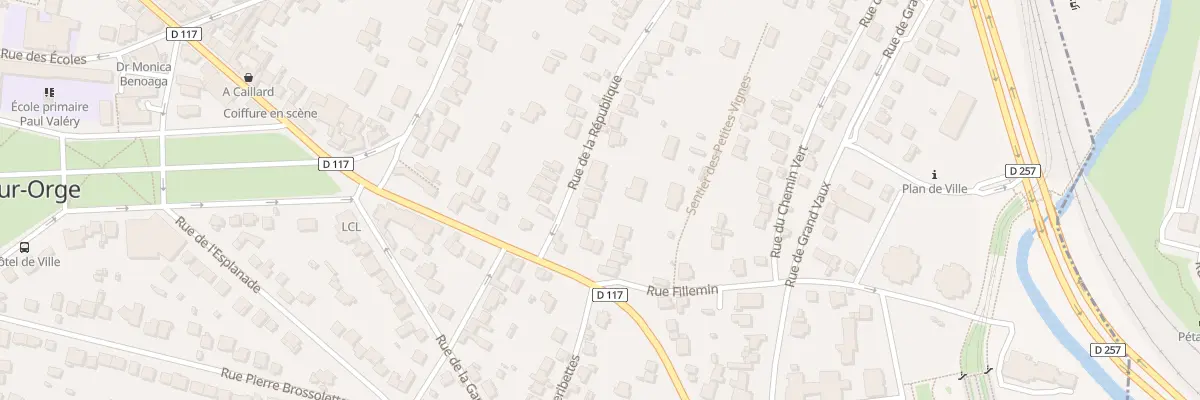 Plan du 10 Rue de la Republique à Épinay-sur-Orge
