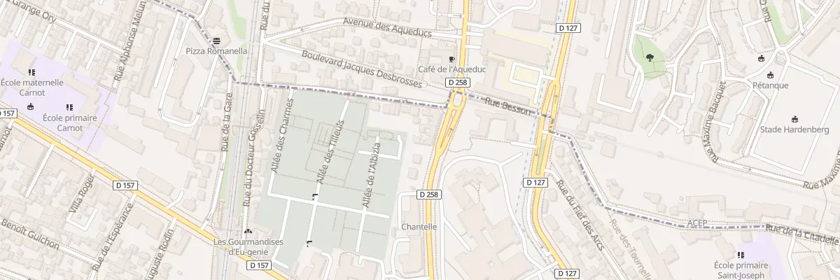 Plan du 4B Rue de Provigny à Cachan