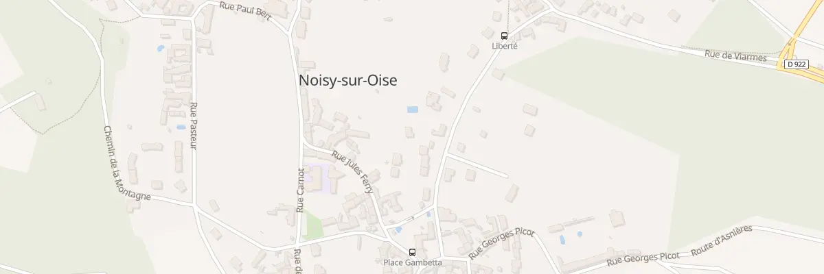 Plan du 22 Rue de la Republique à Noisy-sur-Oise